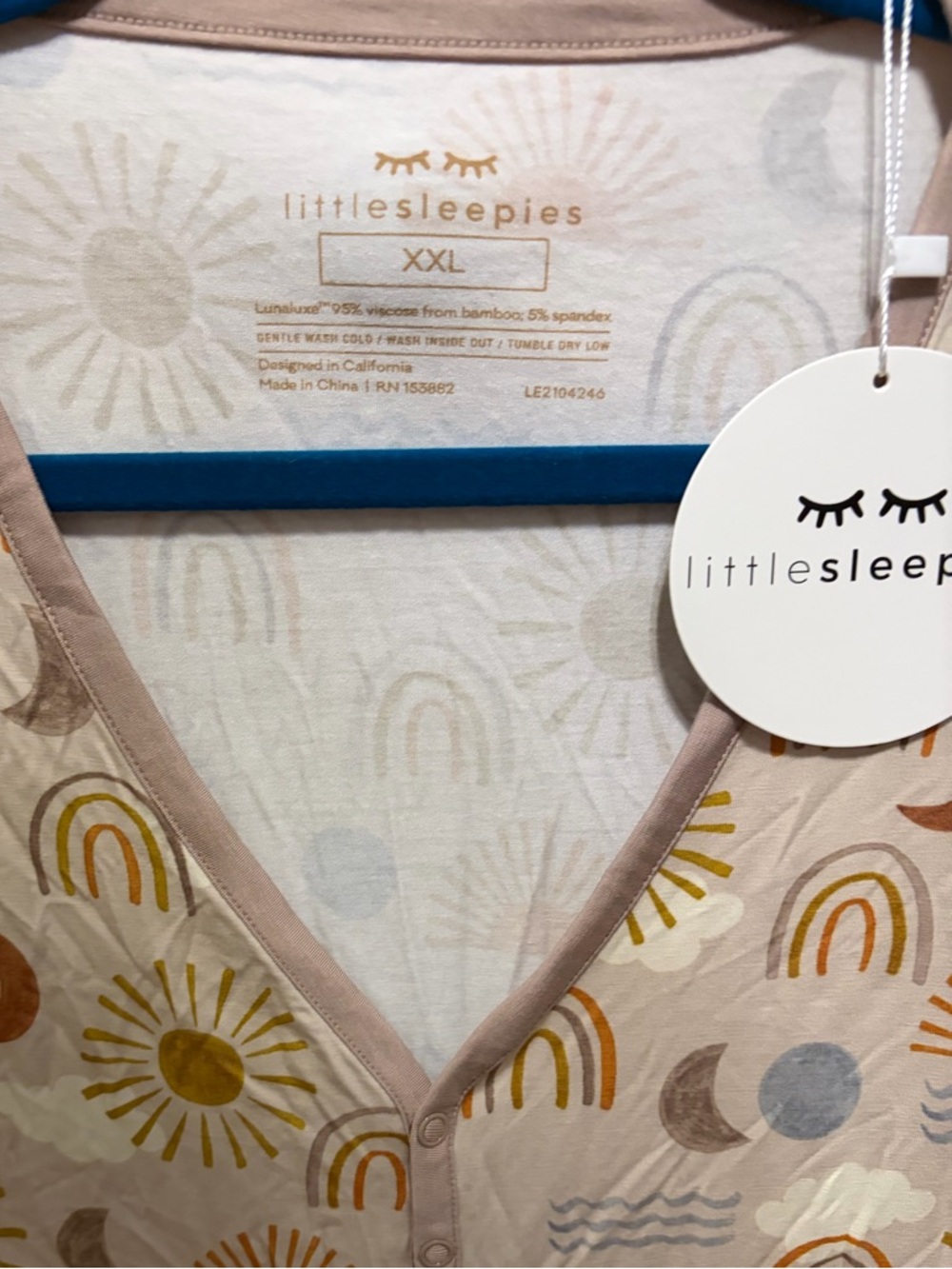 little sleepies Women’s Top 🌅 NWT - XXL - Picture 4 of 5